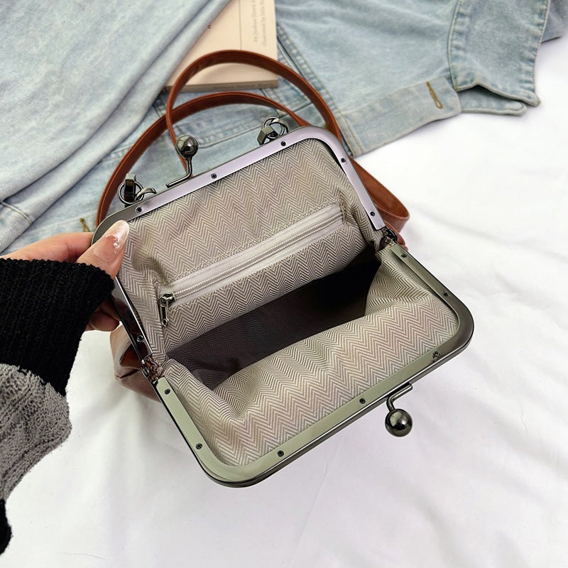 Damen elegante Handtasche mit strukturiertem Design Nord Taschen