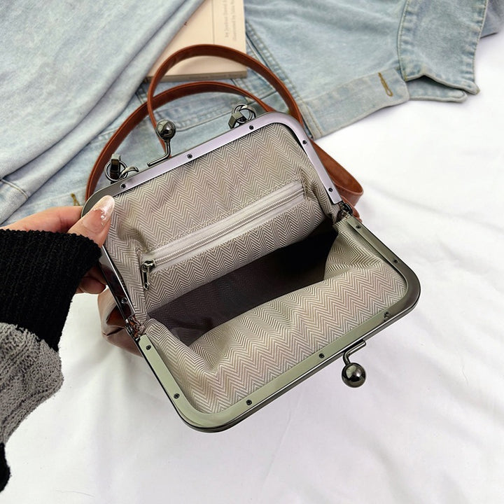 Damen elegante Handtasche mit strukturiertem Design Nord Taschen
