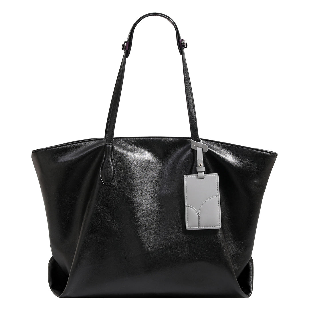 Damen hochwertige Tote-Tasche aus weichem Kunstleder mit strukturiertem Design Nord Taschen