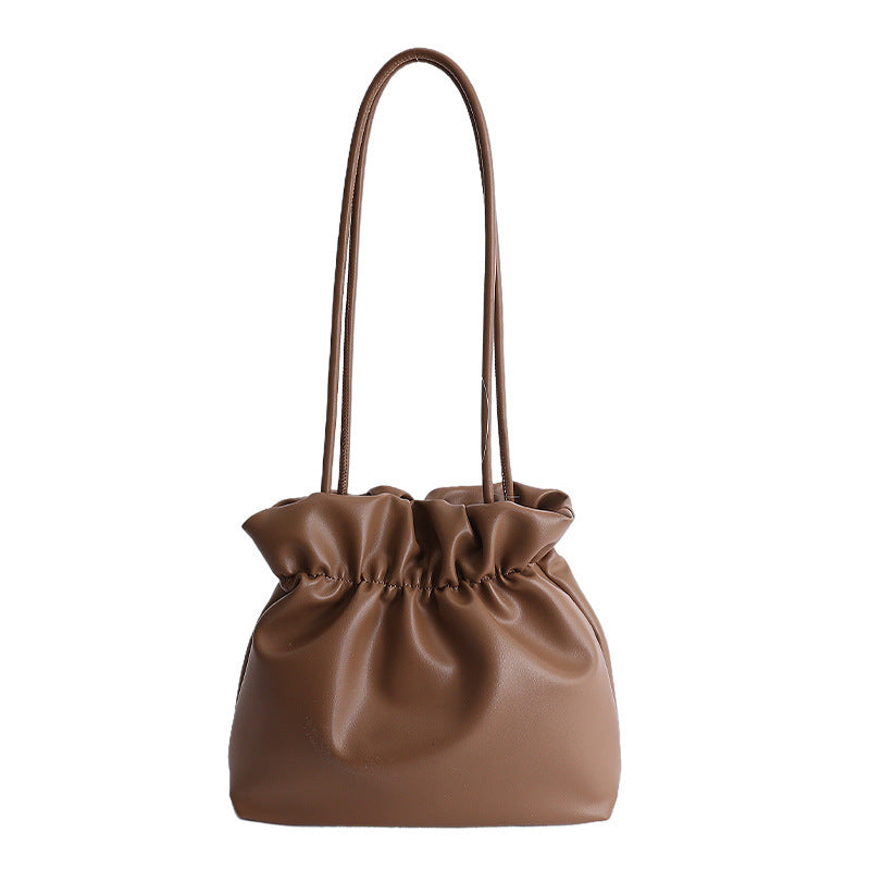 Damen Beuteltasche mit modischer Raffung und elegantem Design Nord Taschen