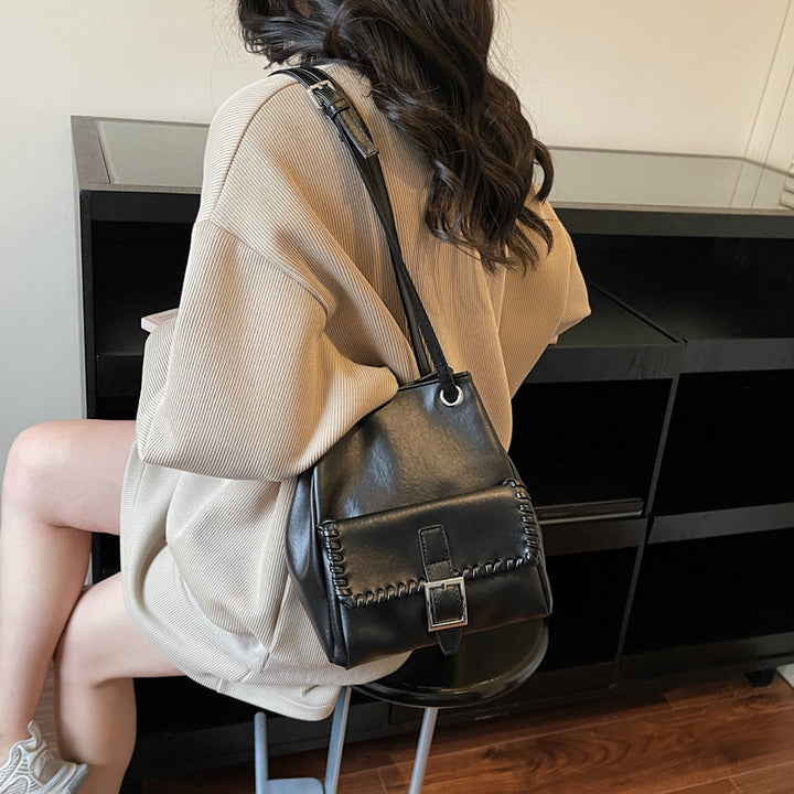 Damen Beuteltasche im modernen Design mit elegantem Kordelzug Nord Taschen