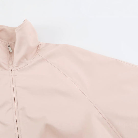 Damen Boxy Kurzblouson mit hohem Stehkragen und Reißverschluss Nord Taschen