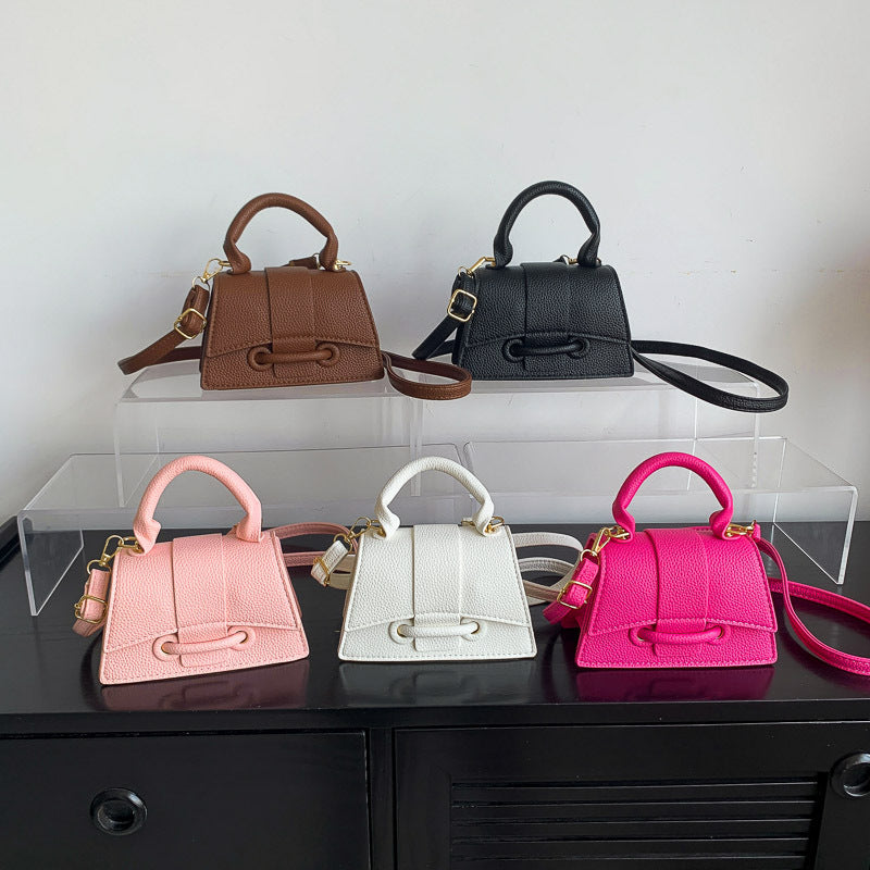 Damen Mini-Handtasche mit strukturiertem Leder und stilvollem Verschluss Nord Taschen