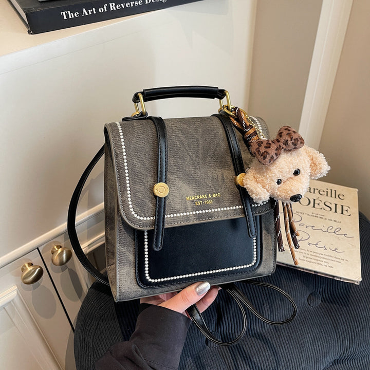 Damen modische Rucksacktasche mit abnehmbarem Anhänger Nord Taschen