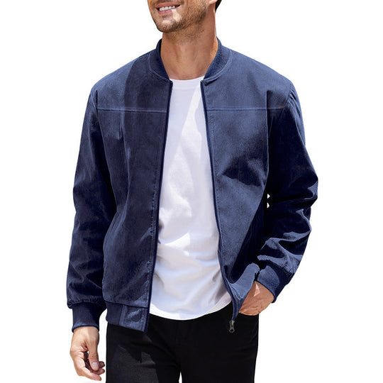 Herren stylische Bomberjacke mit sportlichem Schnitt