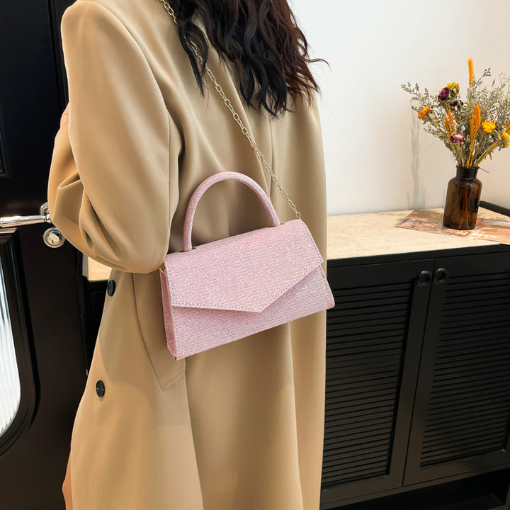 Damen elegante Umhängetasche mit strukturiertem Obermaterial Nord Taschen