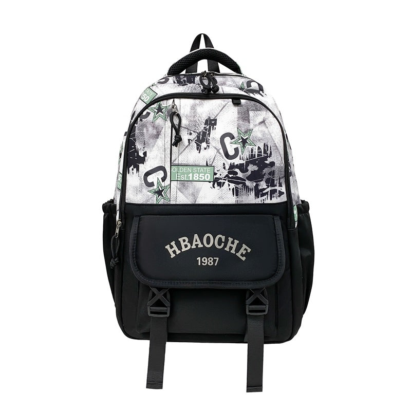 Damen Rucksack mit modernem Grafikausdruck Nord Taschen