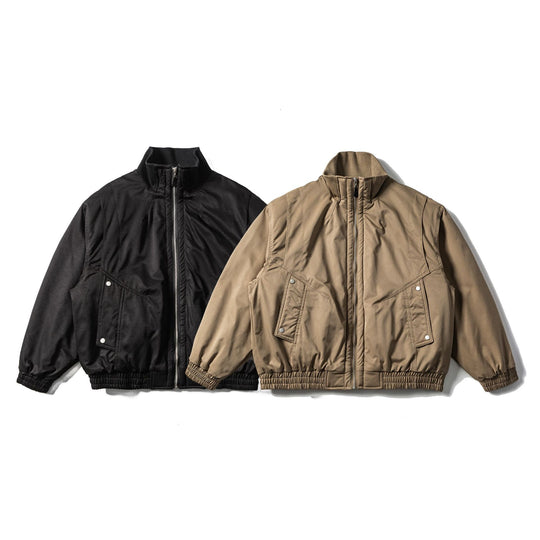 Unisex Kurz geschnittene Boxy-Bomberjacke Nord Taschen
