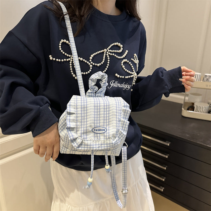 Damen Rucksack mit verspieltem Rüschendesign Nord Taschen