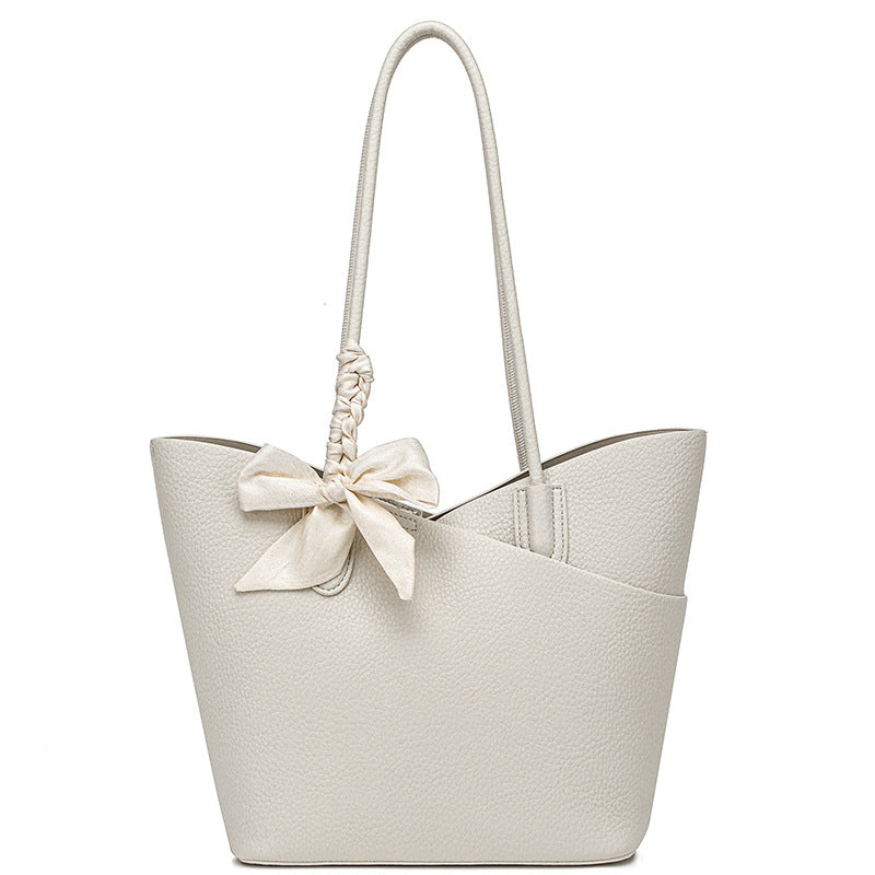 Damen Shopper-Tasche mit verspieltem Schleifenakzent und elegantem Design Nord Taschen