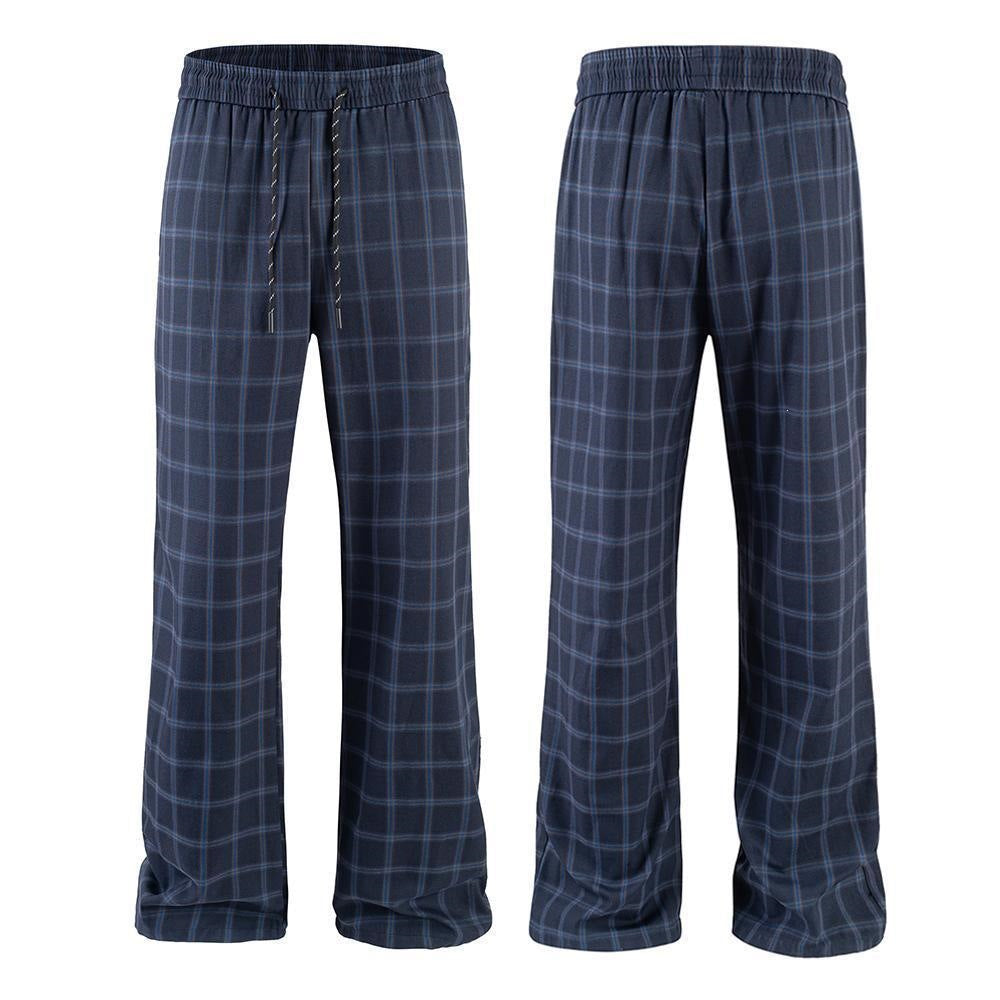 Herren Bequeme Freizeithose mit Karomuster Nord Taschen