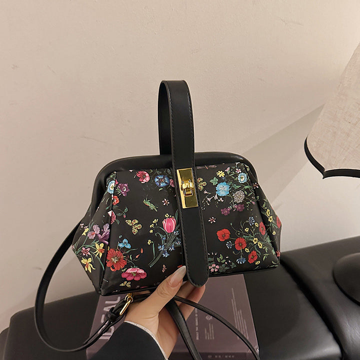 Damen Blumenmuster Handtasche Nord Taschen
