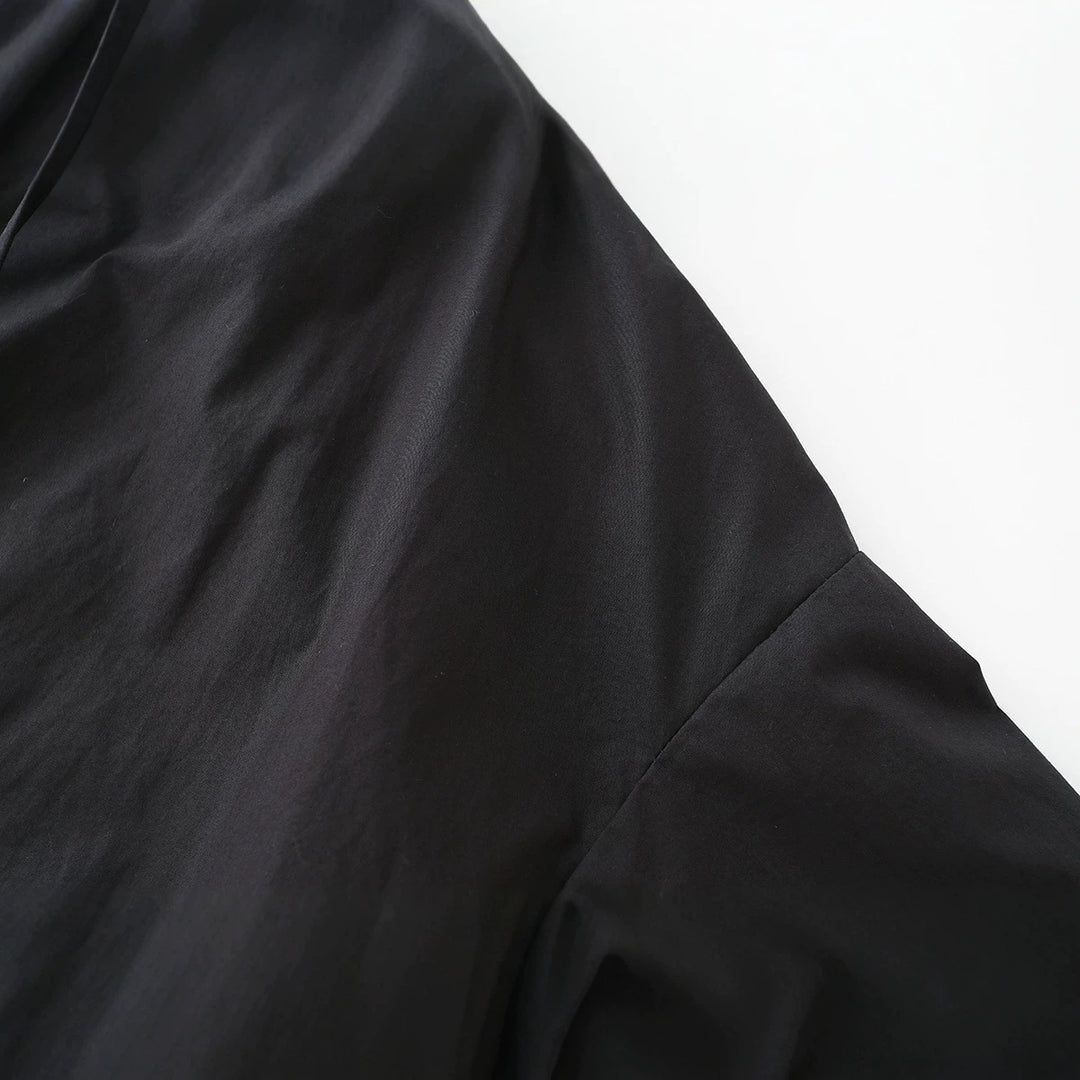 Damen Leichter Cropped-Blouson mit hohem Stehkragen, Tunnelzug und seitlichen Bindebändern Nord Taschen