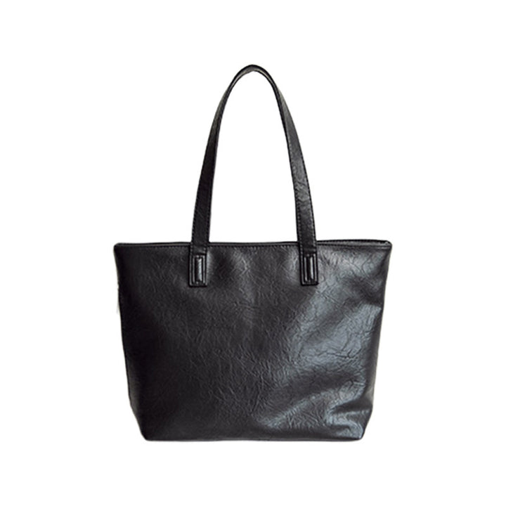 Damen elegante Shopper-Tasche mit strukturiertem Kunstleder Nord Taschen