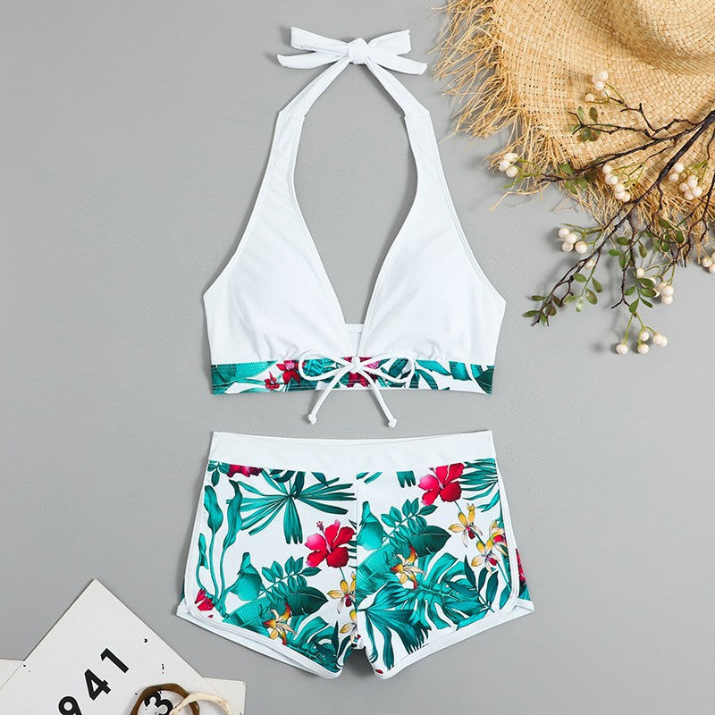 Damen Sportliches Bikini-Set mit verdecktem Bauch