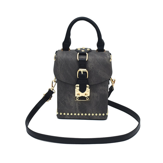 Damen Mini-Rucksack mit elegantem Druckknopfverschluss und strapazierfähigem Obermaterial Nord Taschen