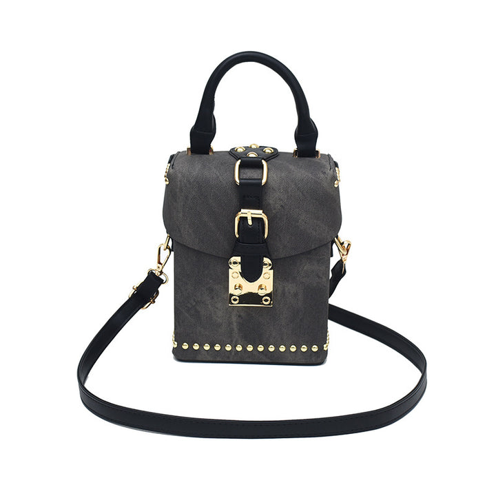 Damen Mini-Rucksack mit elegantem Druckknopfverschluss und strapazierfähigem Obermaterial Nord Taschen