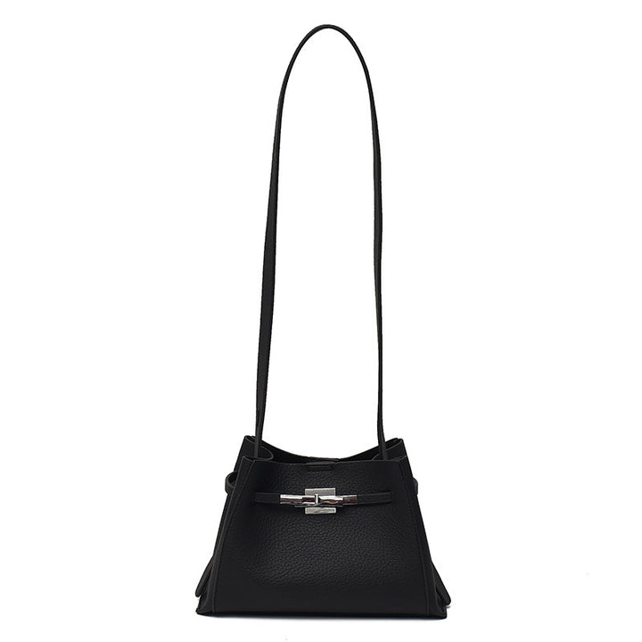 Damen Umhängetasche aus strukturiertem Leder mit modernem Design Nord Taschen