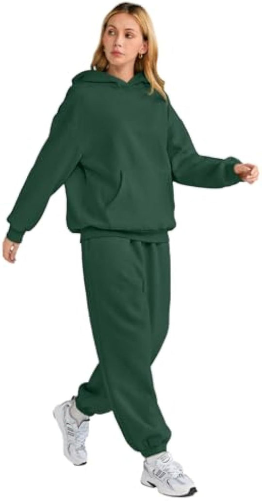 Damen Lässiger und bequemer Hoodie- und Jogginganzug Nord Taschen