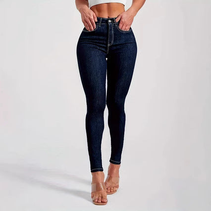 Damen High‑Waist Sculpting‑Skinny‑Jeans mit Superstretch Nord Taschen