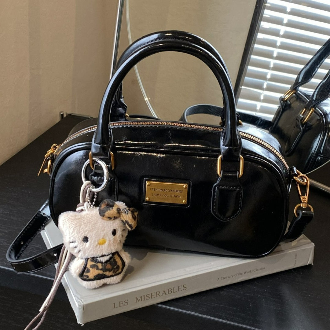 Damen elegante Handtasche mit abnehmbarem Anhänger Nord Taschen