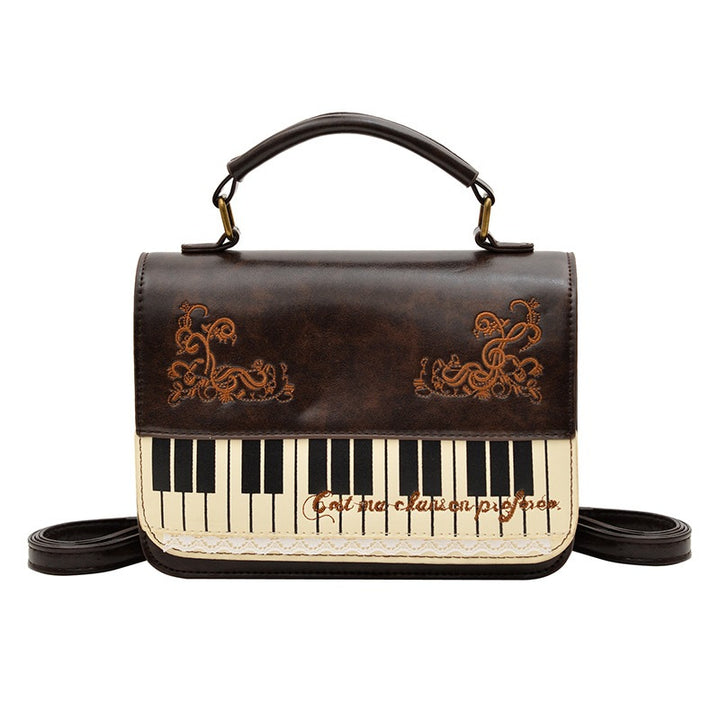 Damen Handtasche mit Klaviermotiv Nord Taschen