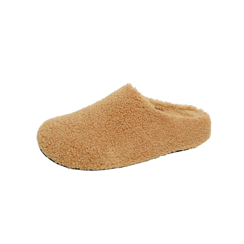 Damen Gefütterte Hausschuhe‑Slipper aus Teddyfleece mit gepolstertem Komfortfußbett Nord Taschen