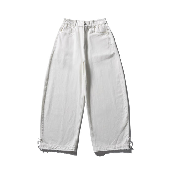 Damen Culotte-Hose im weiten Schnitt mit elastischem Bund und Kordelzug Nord Taschen