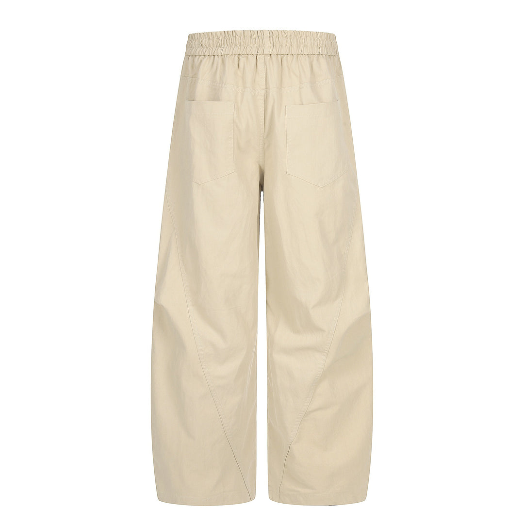 Damen Weite Culotte‑Hose mit elastischem Tunnelzugbund und großen Eingrifftaschen Nord Taschen