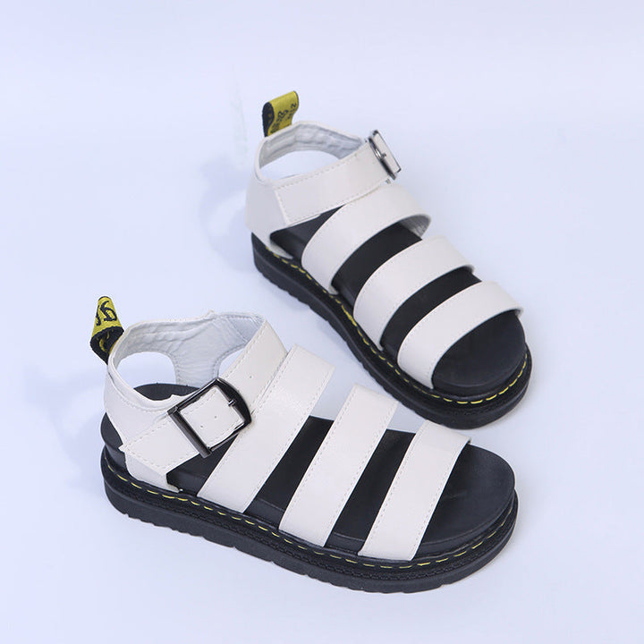 Damen Komfortable und trendige Riemchen-Sandalen