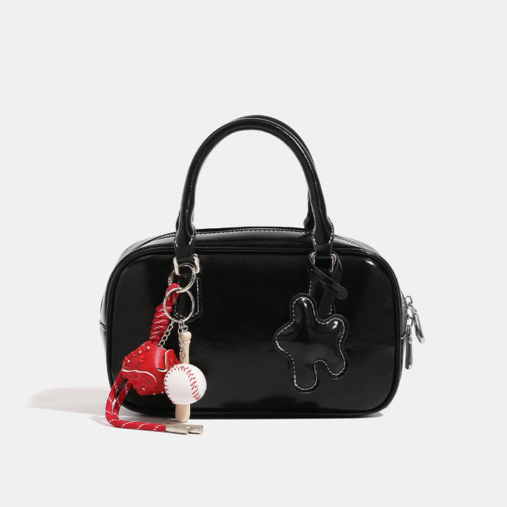 Damen Mini-Tasche mit einzigartigen Applikationen Nord Taschen