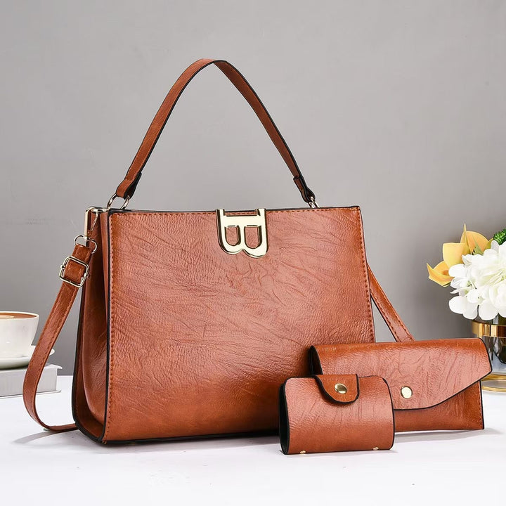 Damen elegante Handtasche mit abnehmbarem Geldbeutel Nord Taschen