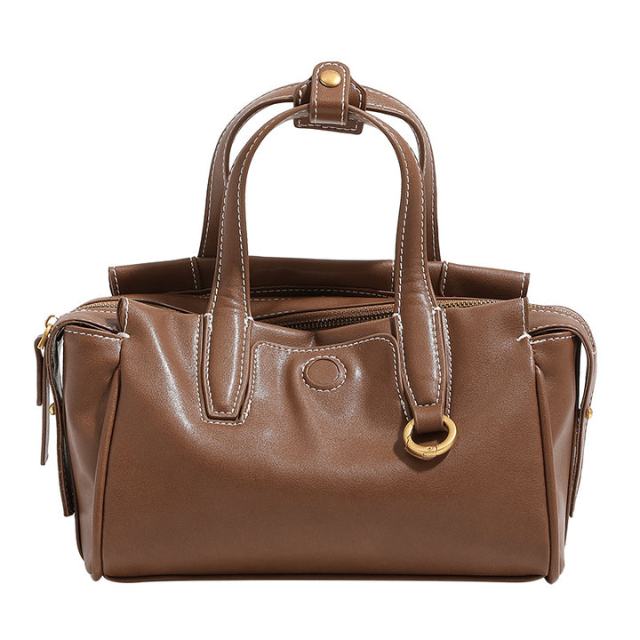 Damen praktische Handtasche mit elegantem Reißverschluss Nord Taschen