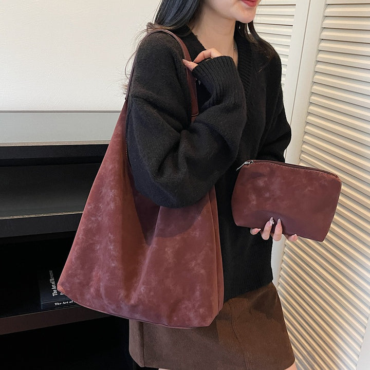 Damen lässige Hobo-Tasche mit weicher Struktur Nord Taschen
