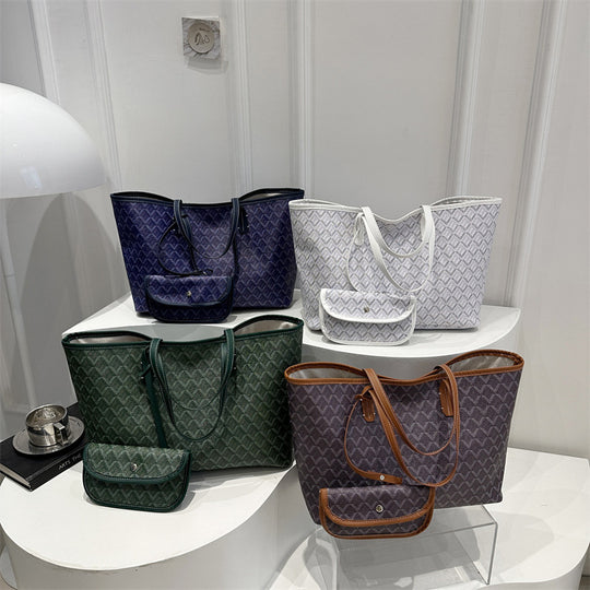Damen geräumige Freizeit-Tasche mit elegantem Muster Nord Taschen