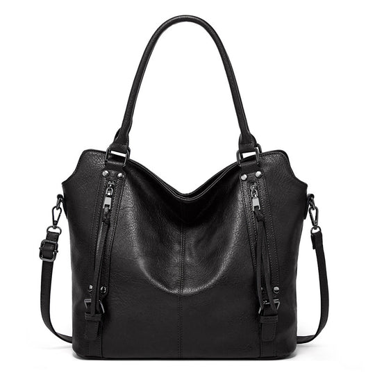 Damen Hobo-Tasche mit elegantem Faltendesign und abnehmbaren Schulterriemen Nord Taschen