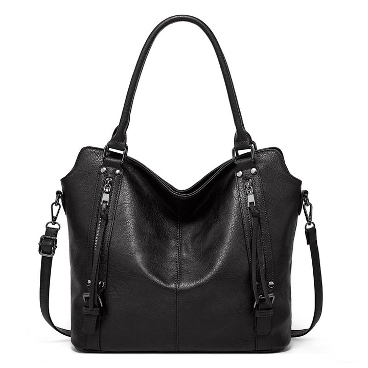 Damen Hobo-Tasche mit elegantem Faltendesign und abnehmbaren Schulterriemen Nord Taschen