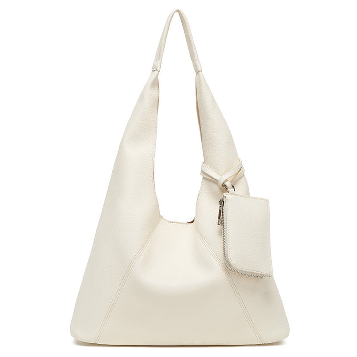Damen Hobo-Tasche aus hochwertigem Kunstleder mit praktischen Außentaschen Nord Taschen