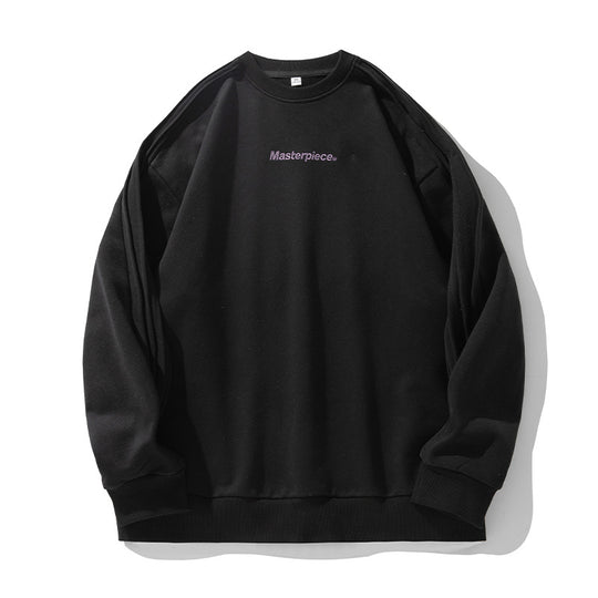 Unisex Oversize-Sweatshirt im Minimalstil mit Schulterpaspeln und feiner Bruststickerei Nord Taschen