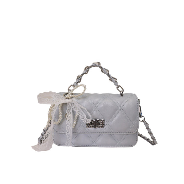 Damen edle Handtasche im modernen Steppdesign Nord Taschen