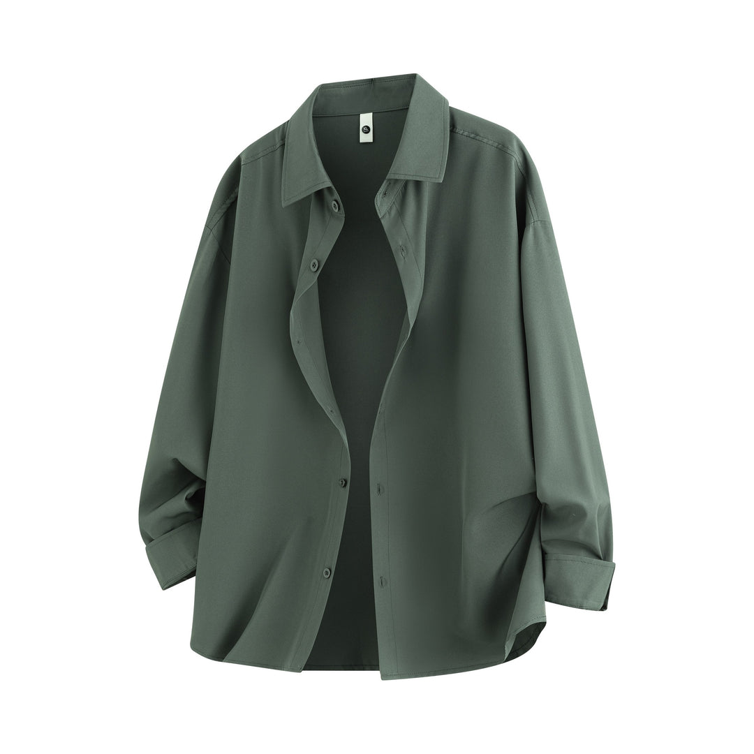 Damen oversized Hemdbluse aus fließendem Viskose-Mix Nord Taschen