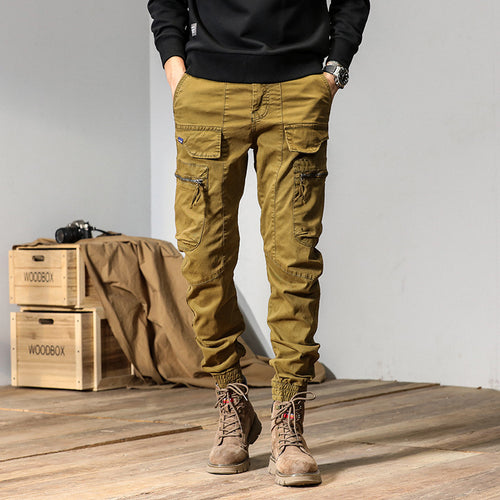 Herren Technische Cargo-Jogginghose mit Multifunktionstaschen & elastischen Bündchen Nord Taschen