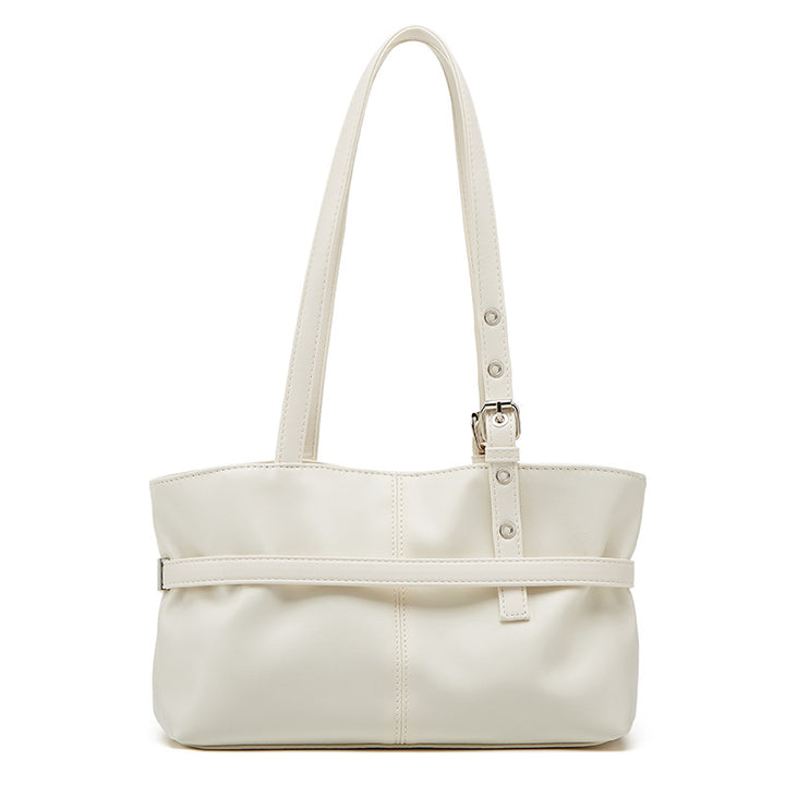 Damen Tragetasche mit elegantem Gürtelakzent und robustem Kunstleder Nord Taschen