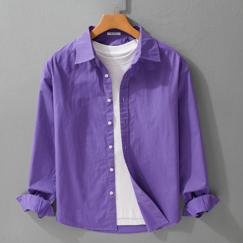 Herren Lässiges Layering-Hemd mit integriertem T-Shirt-Einsatz Nord Taschen