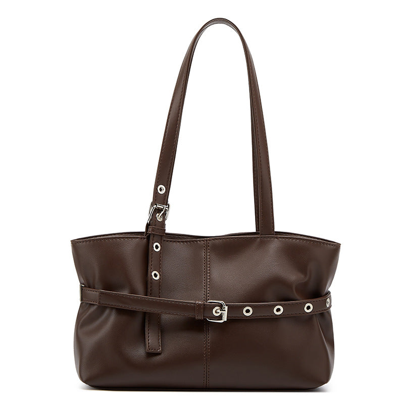 Damen Tote-Tasche mit eleganter Kettenverzierung und großzügigem Innenraum Nord Taschen