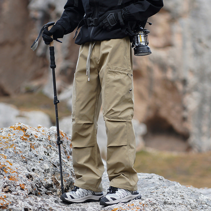 Herren Outdoor-Cargohose mit verstärkten Knien, wasserabweisend und atmungsaktiv Nord Taschen