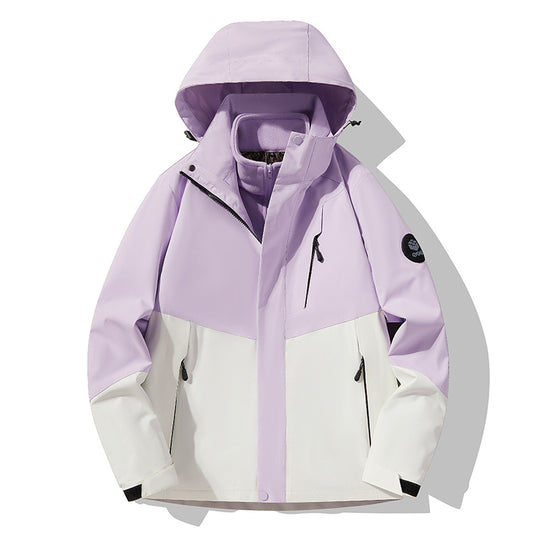 Herren Softshell-Outdoorjacke mit abnehmbarer Fleece‑Innenlage, verstellbarer Kapuze und wasserabweisenden Reißverschlüssen Nord Taschen