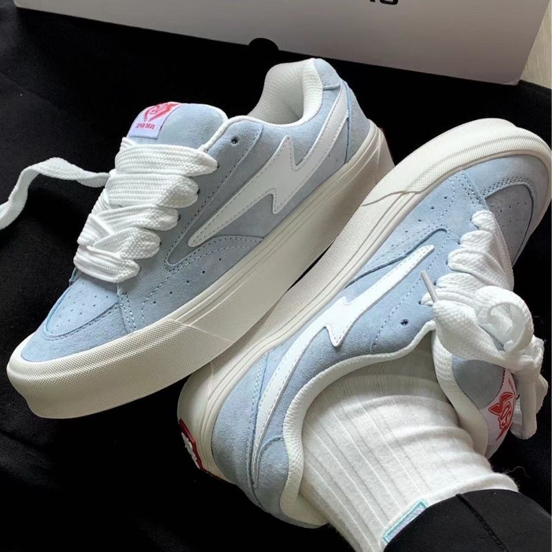 Damen lässige Sneaker aus hochwertigem Wildleder mit dämpfender Sohle Nord Taschen