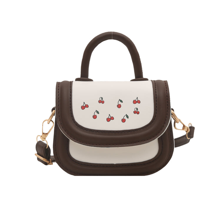 Damen stilvolle Mini-Handtasche mit fruchtigem Kirschmotiv Nord Taschen