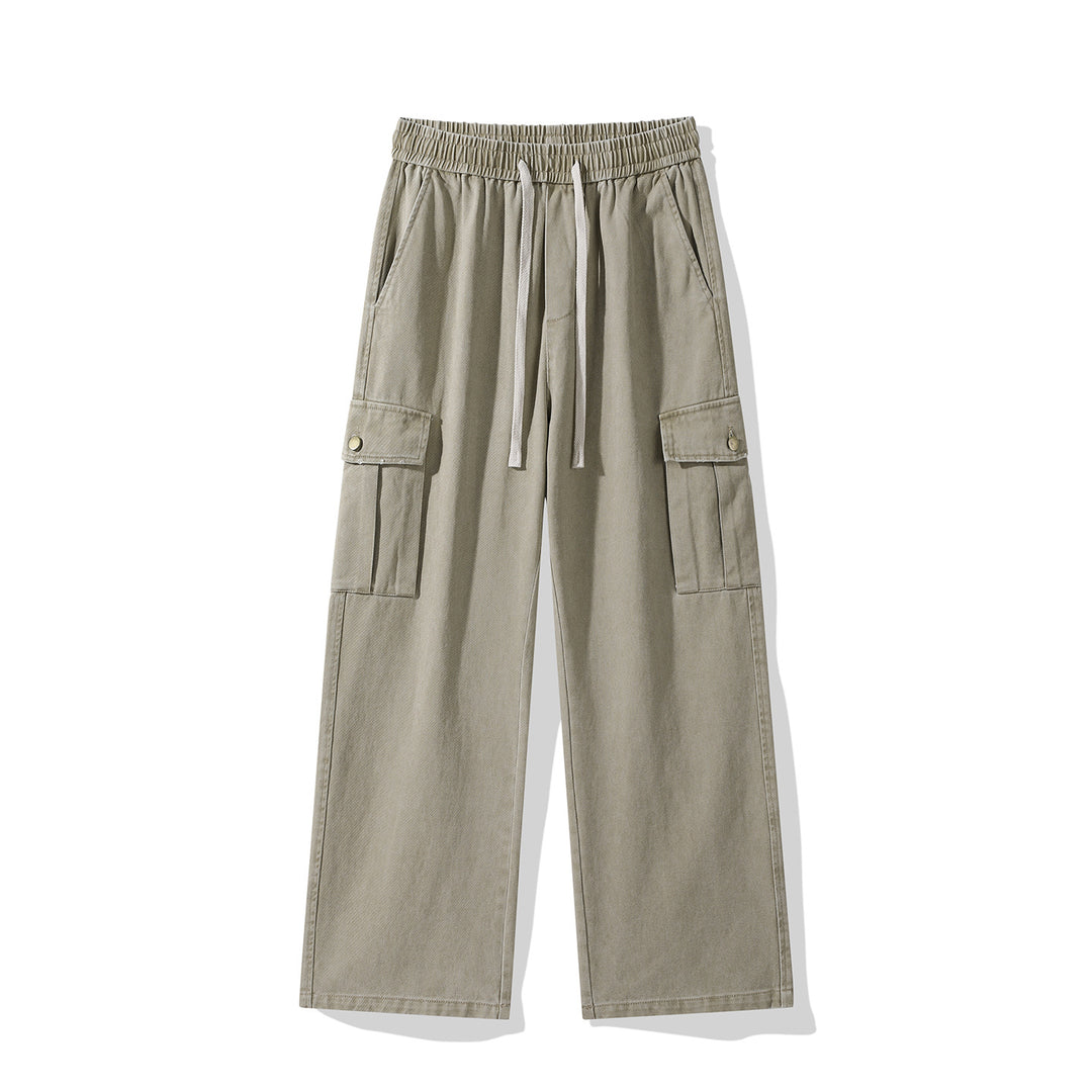 Herren Cargo-Hose im weiten Relaxed-Fit mit Tunnelzugbund und Mehrfachtaschen Nord Taschen